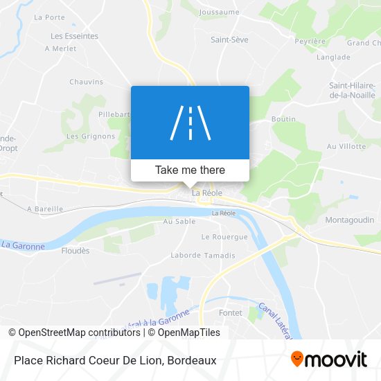 Place Richard Coeur De Lion map