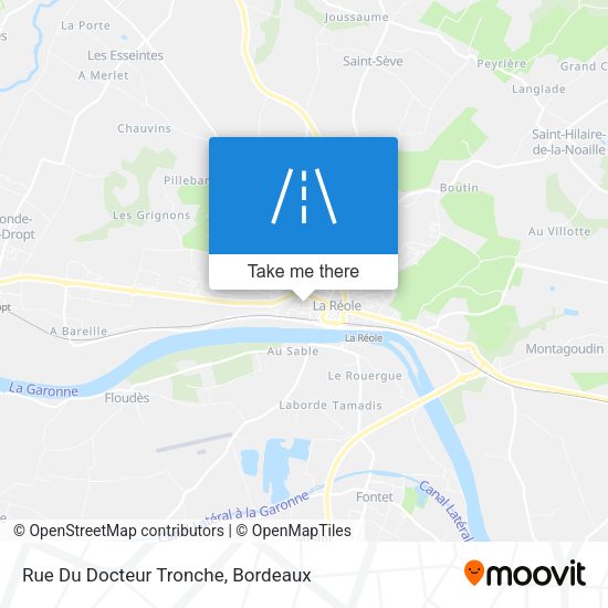Rue Du Docteur Tronche map
