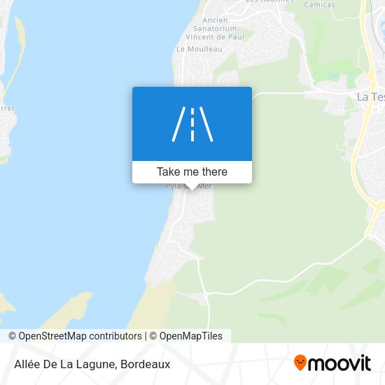 Allée De La Lagune map
