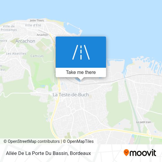 Allée De La Porte Du Bassin map