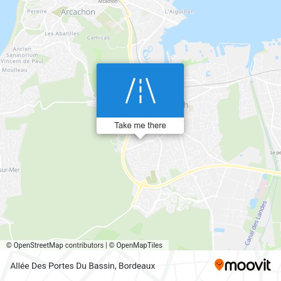 Allée Des Portes Du Bassin map