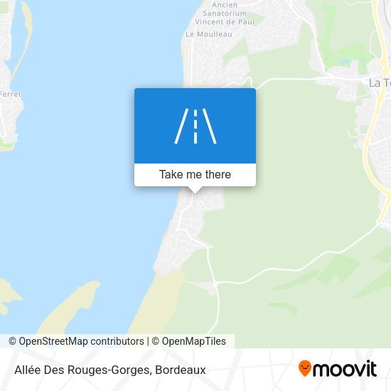 Allée Des Rouges-Gorges map