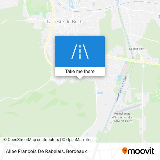 Allée François De Rabelais map