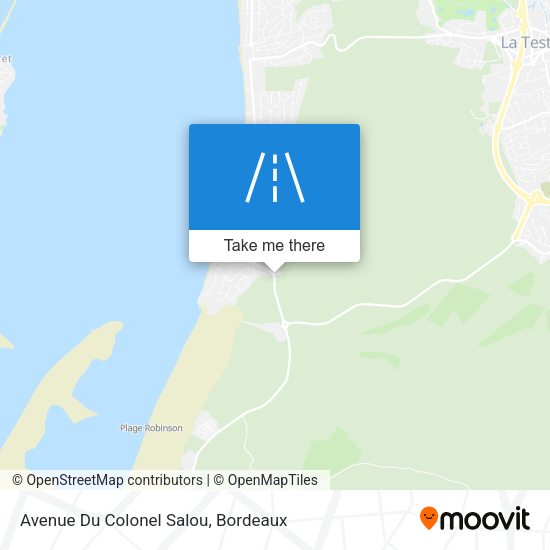 Avenue Du Colonel Salou map