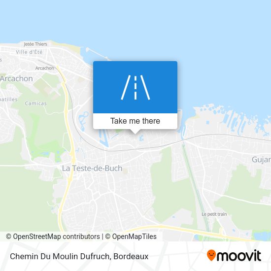 Chemin Du Moulin Dufruch map