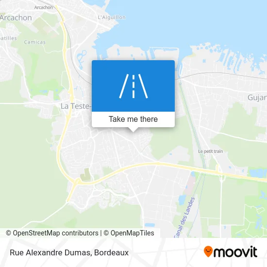 Rue Alexandre Dumas map