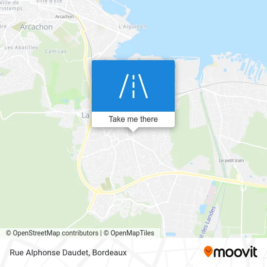 Rue Alphonse Daudet map