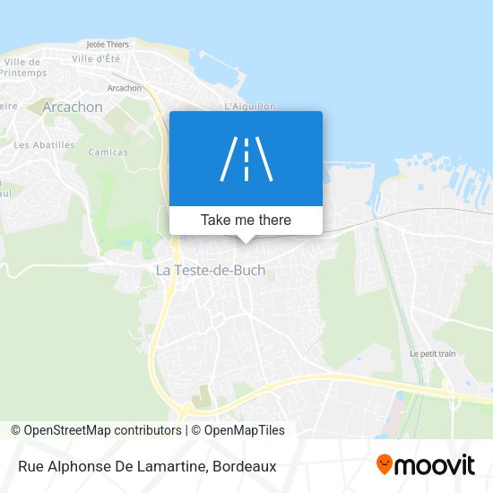 Rue Alphonse De Lamartine map