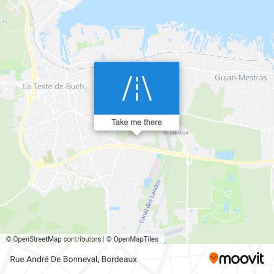 Rue André De Bonneval map