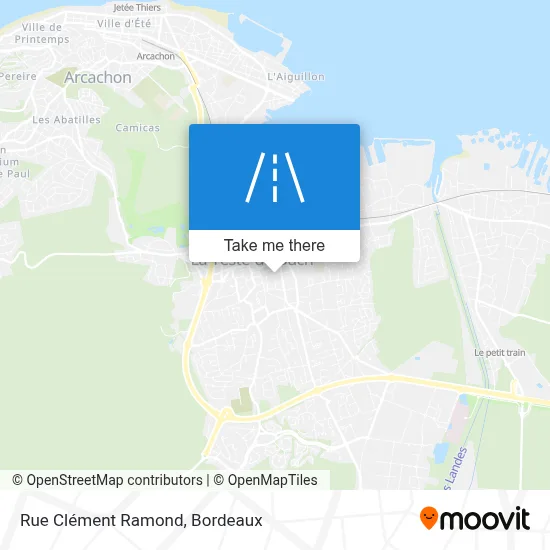 Rue Clément Ramond map