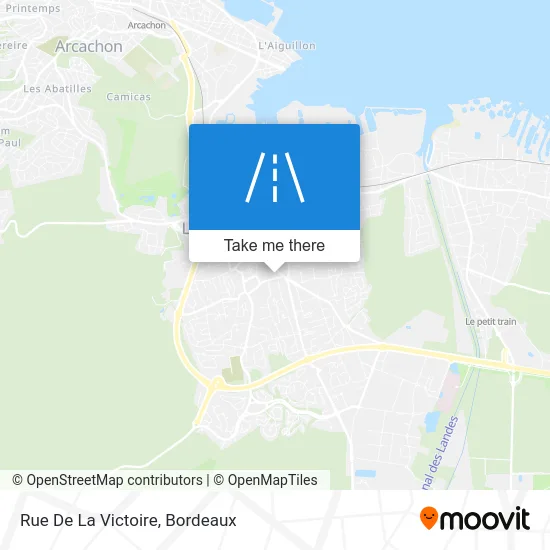 Rue De La Victoire map