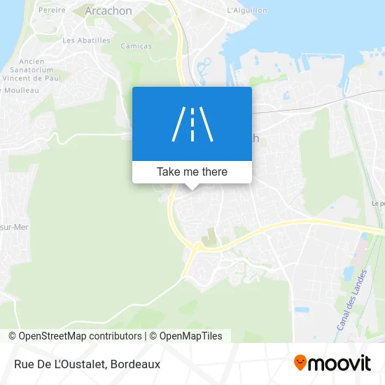 Rue De L'Oustalet map