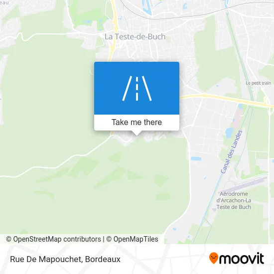 Rue De Mapouchet map