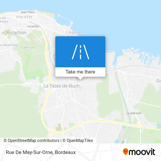 Rue De May-Sur-Orne map