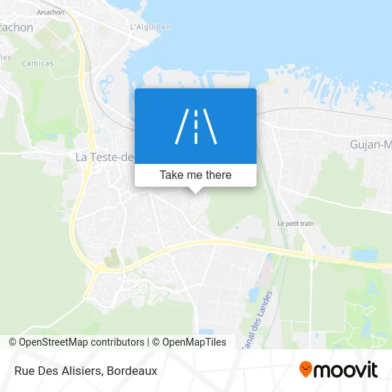 Rue Des Alisiers map