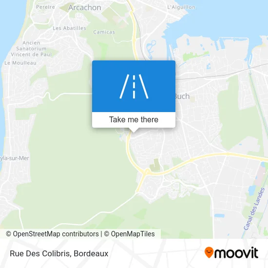 Rue Des Colibris map