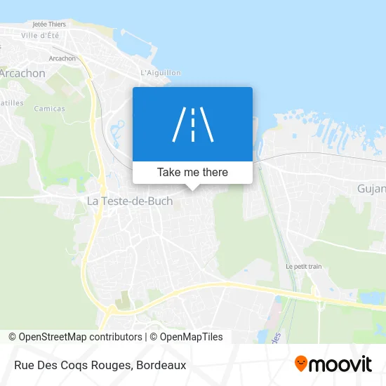 Rue Des Coqs Rouges map