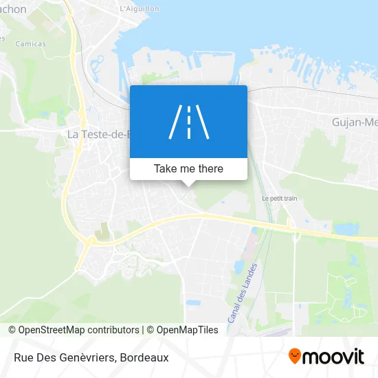 Rue Des Genèvriers map