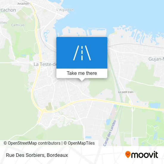 Rue Des Sorbiers map