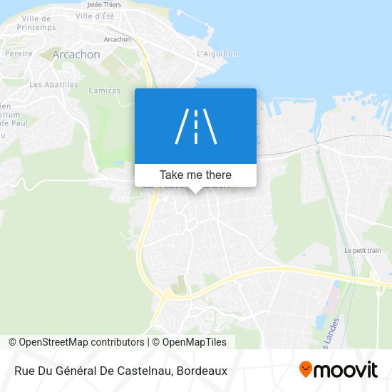 Rue Du Général De Castelnau map