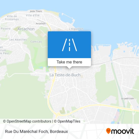 Rue Du Maréchal Foch map