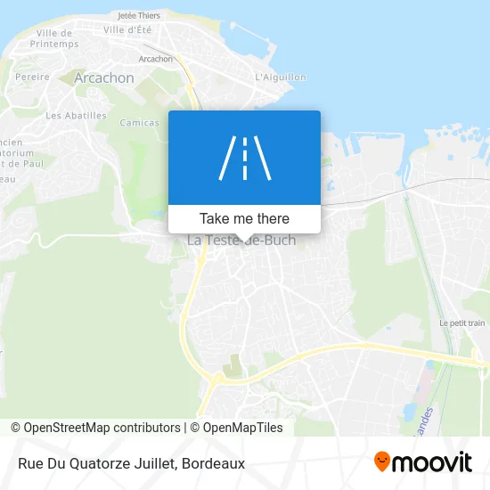 Rue Du Quatorze Juillet map