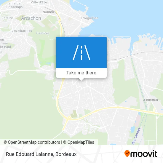 Rue Edouard Lalanne map