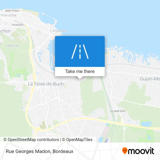 Rue Georges Madon map