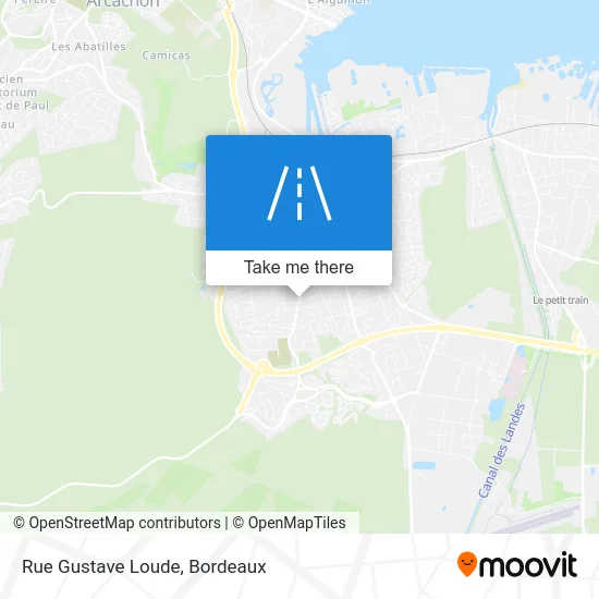 Rue Gustave Loude map