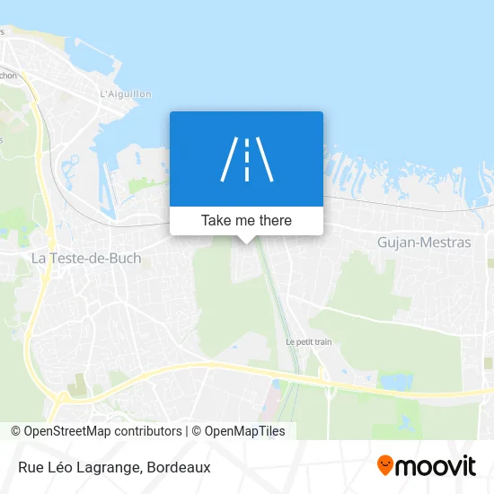 Rue Léo Lagrange map