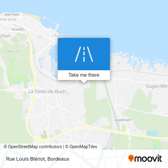 Rue Louis Blériot map