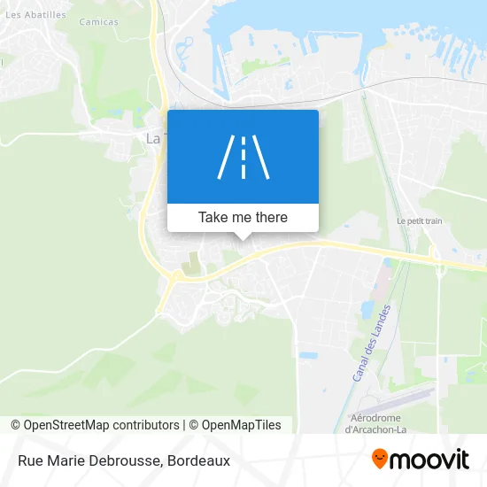 Rue Marie Debrousse map