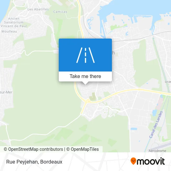Rue Peyjehan map