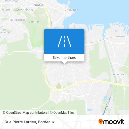 Rue Pierre Larrieu map