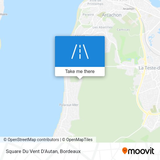 Square Du Vent D'Autan map