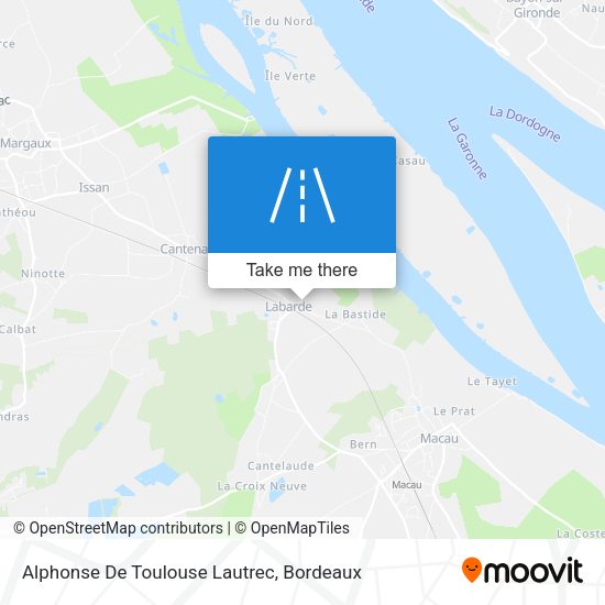 Alphonse De Toulouse Lautrec map