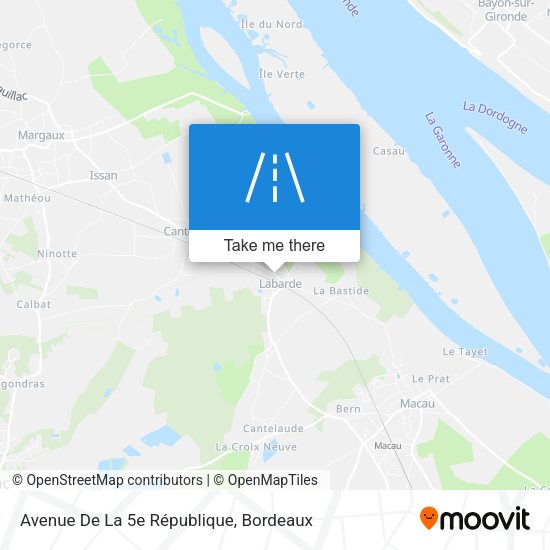 Avenue De La 5e République map