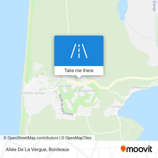 Allée De La Vergue map