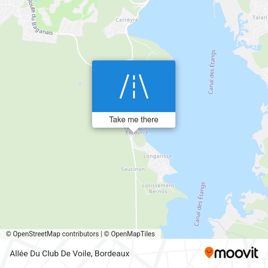 Allée Du Club De Voile map