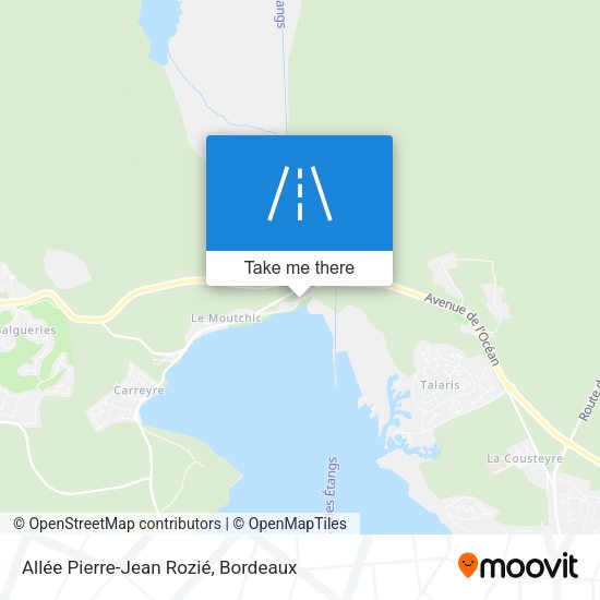 Allée Pierre-Jean Rozié map