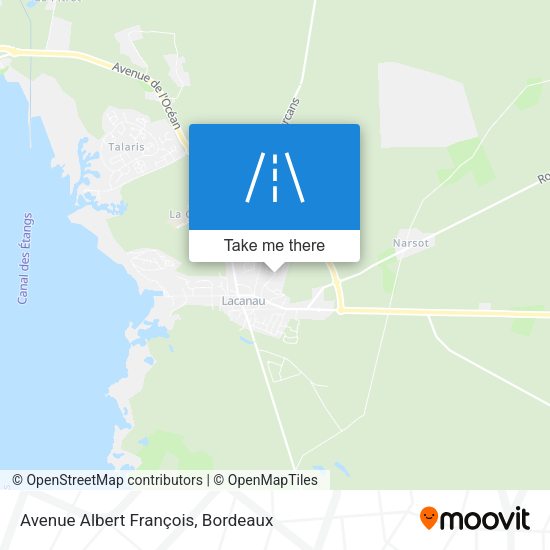 Avenue Albert François map