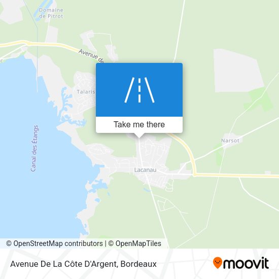 Avenue De La Côte D'Argent map