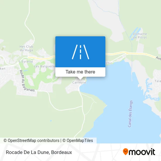 Rocade De La Dune map