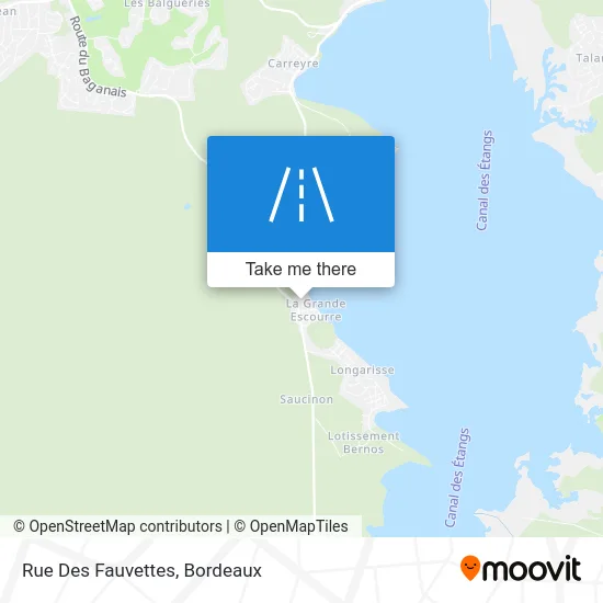 Rue Des Fauvettes map