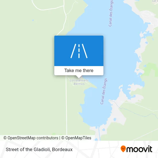 Rue Des Glaïeuls map