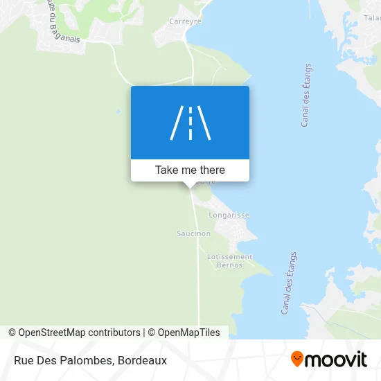 Rue Des Palombes map