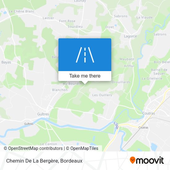 Chemin De La Bergère map