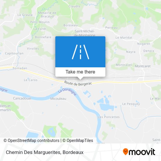 Chemin Des Marguerites map