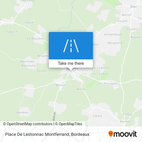 Place De Lestonnac Montferrand map