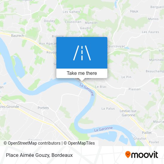 Place Aimée Gouzy map
